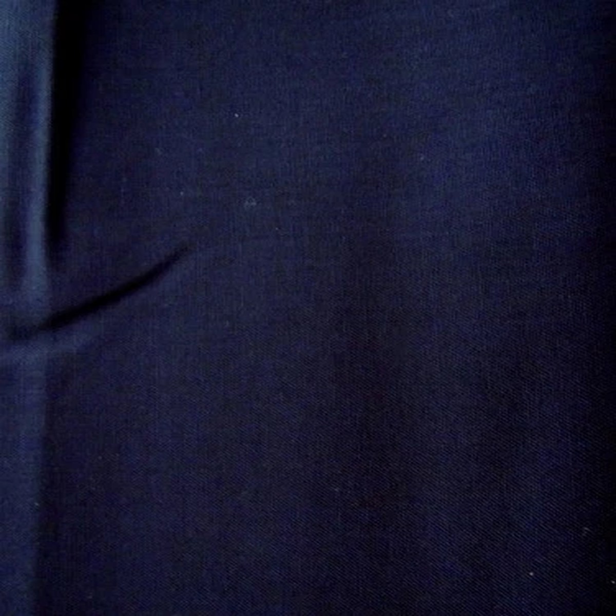 1 yd Cotton Fabric Solid Dark Navy Blue