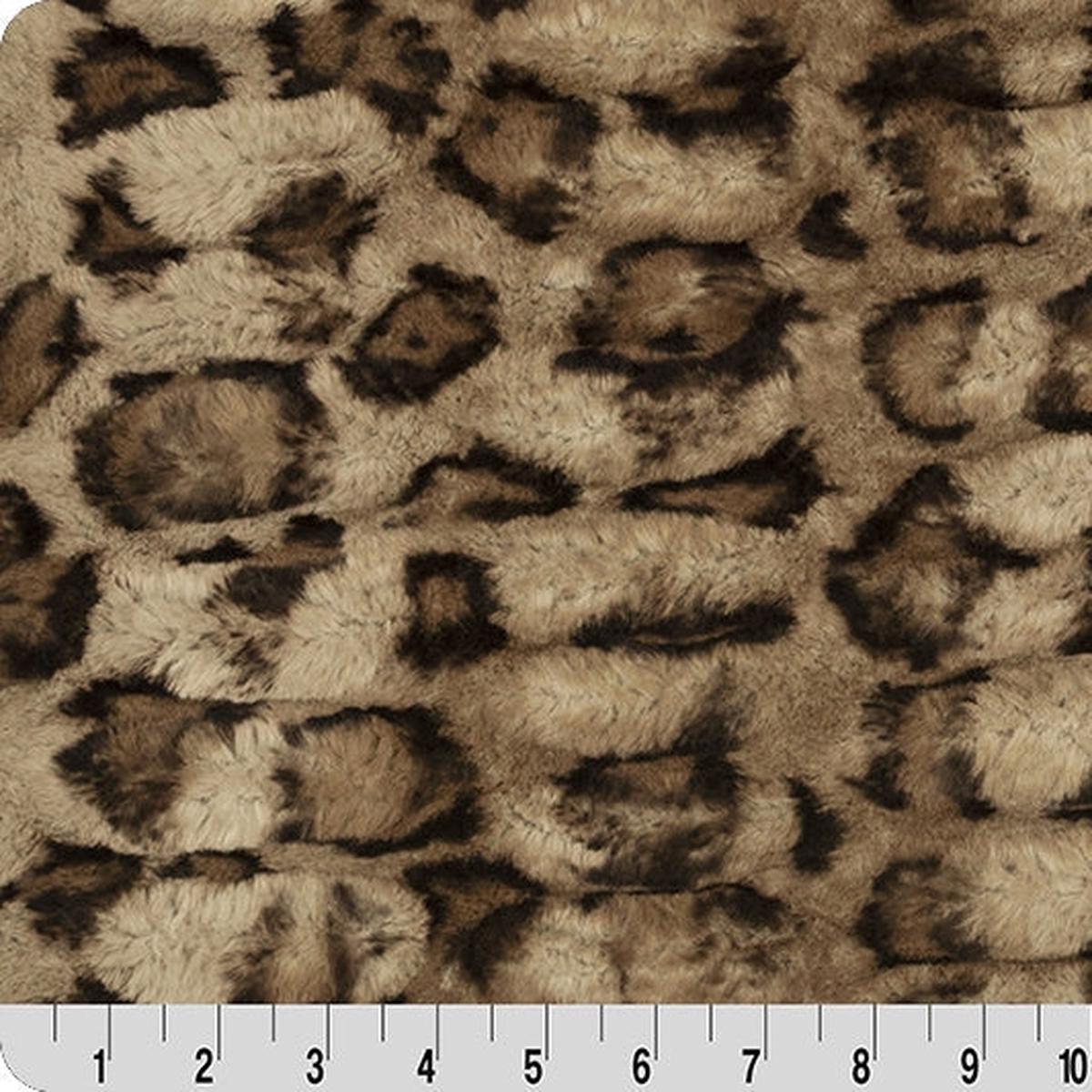 Acorn Luxe Cuddle Milan Clouded Leo 58"/60" Fabric per yard