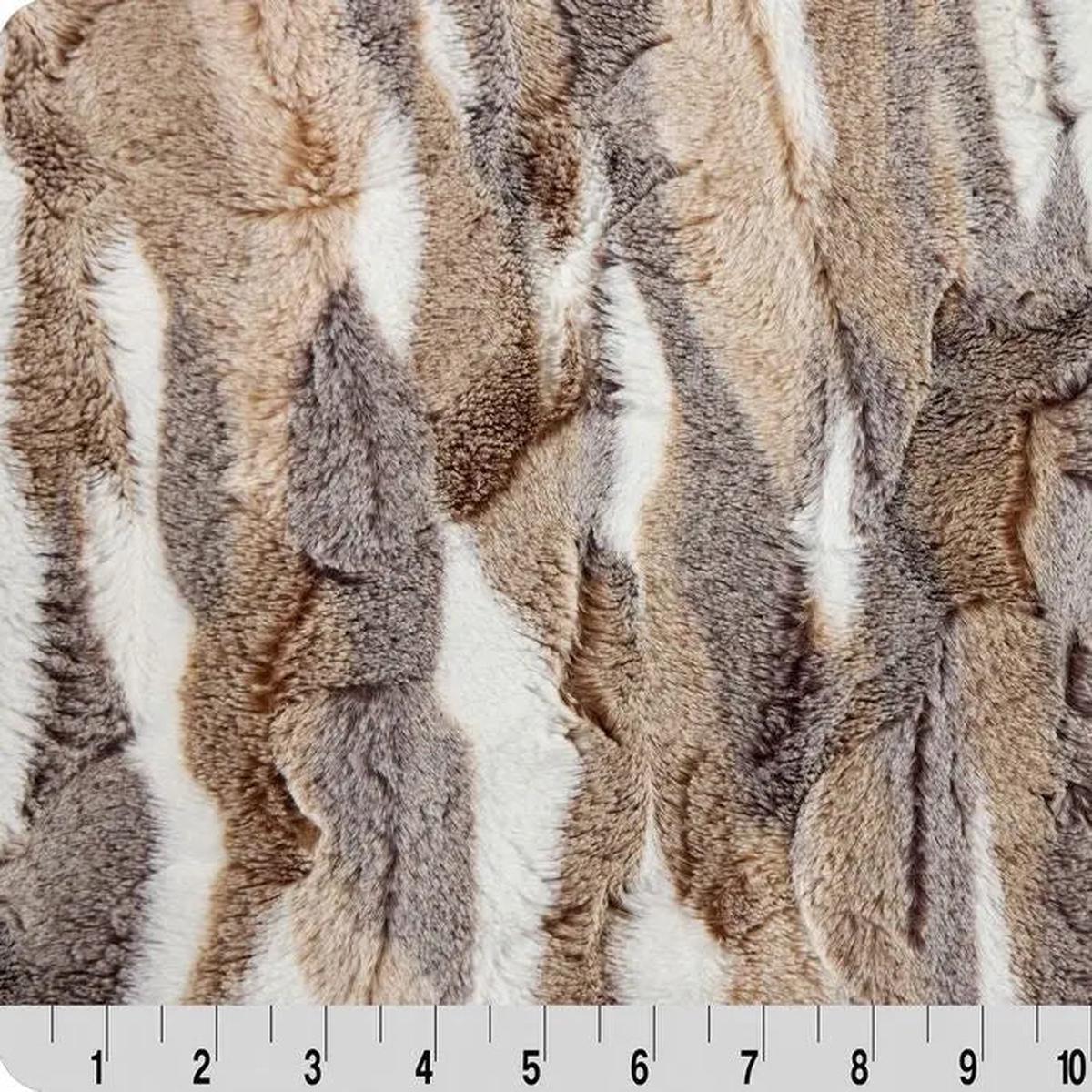 Autumn Luxe Cuddle Frosted Himalayan 58/60" Fabric per yard