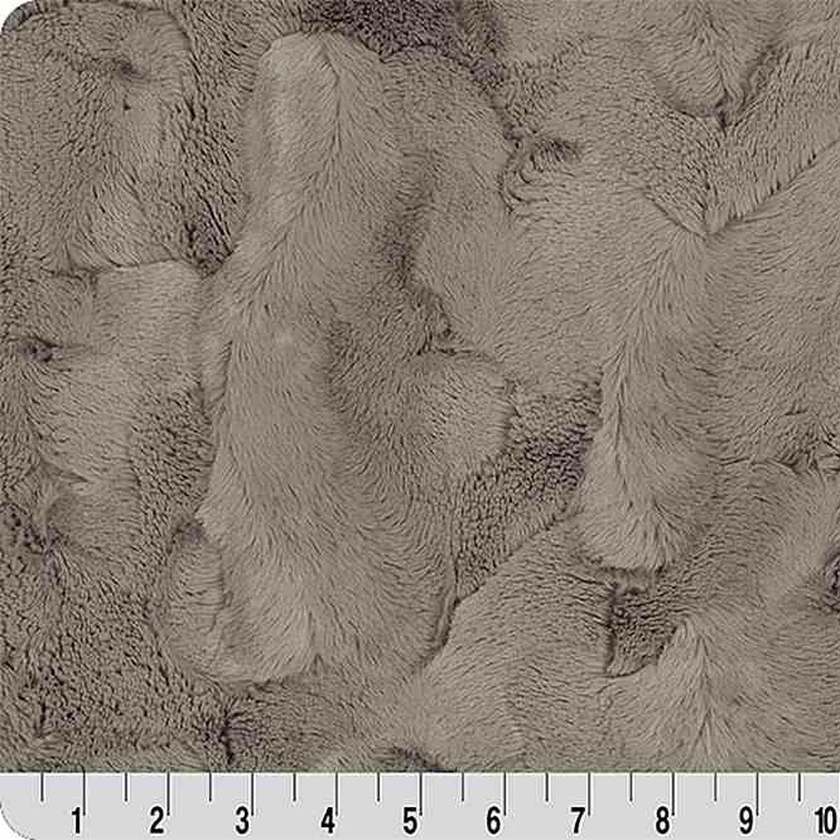 Stone Luxe Cuddle Hide 58/60" Fabric per yard