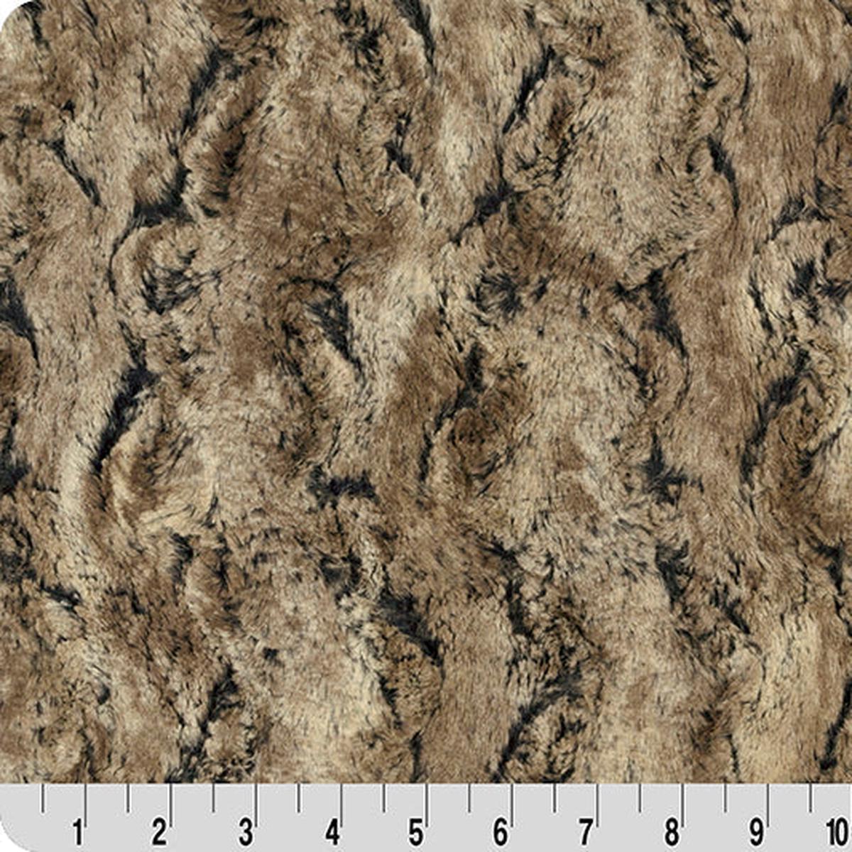 Walnut Luxe Cuddle Wild Rabbit 58"/60" Fabric per yard