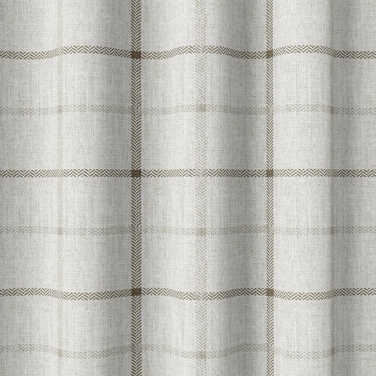 'Cannoli' Fabric by the Yard (White/ Beige)