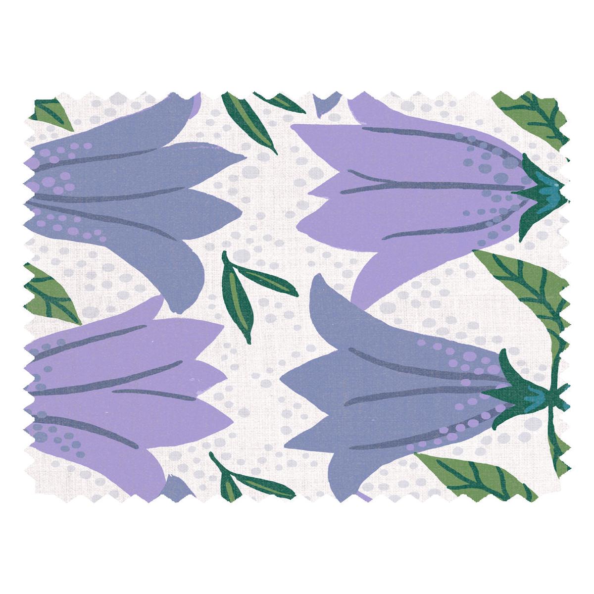 'Astrid' Linen Fabric by Sarah Jessica Parker - Heather Purple