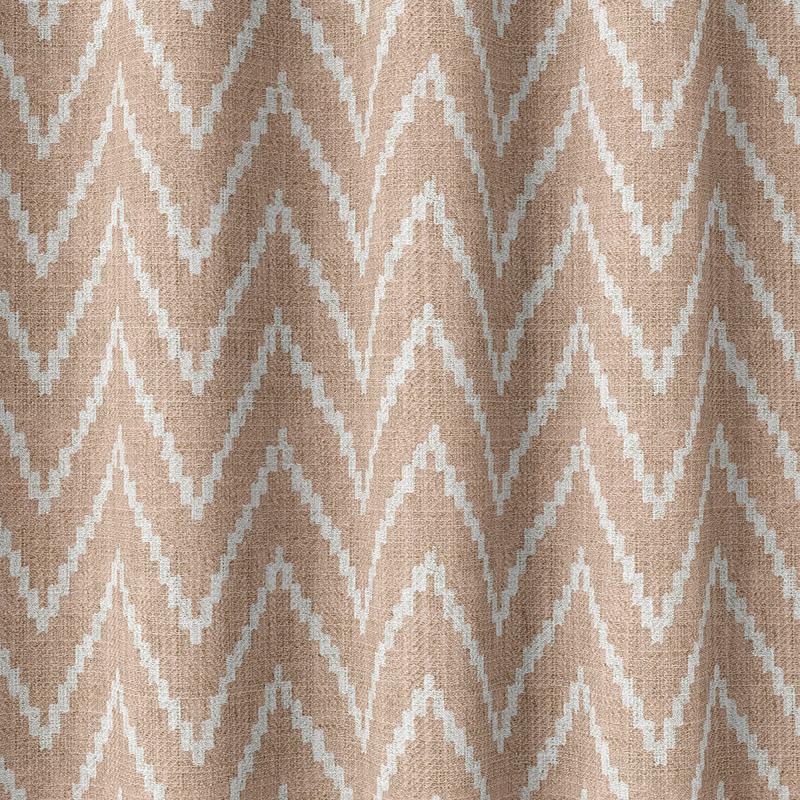 'Cremona' Fabric by the Metre (Blush Pink/ White)