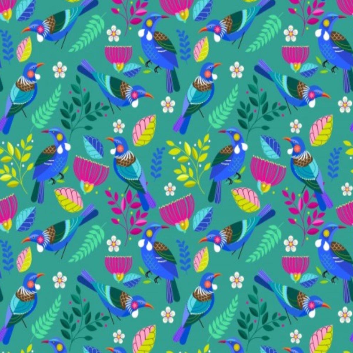 Kiwiana - Summer Garden Tui